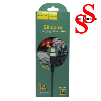 Дата-кабель REGRSI DA-016 Lightning 8-pin для Apple